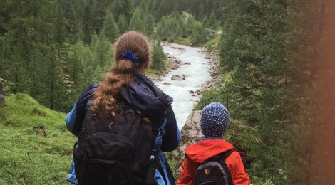 Verwitwet mit minderjährigen Kindern