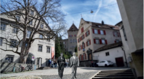 Ein Platz wird getauft