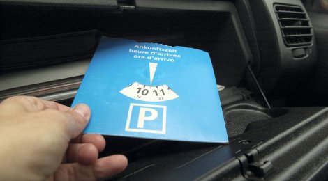 Parken in der Blauen Zone