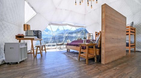 Camping mal anders: Das Glamping Village in Vella