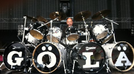 Das rhythmische Rückgrat von Gölä: Mit Schlagzeuger Walter Keiser im Hallenstadion