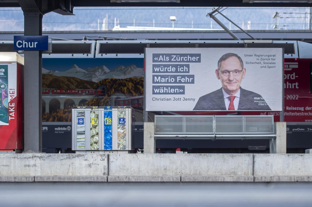 Zürcher Regierungsrat betreibt Wahlkampf in Graubünden