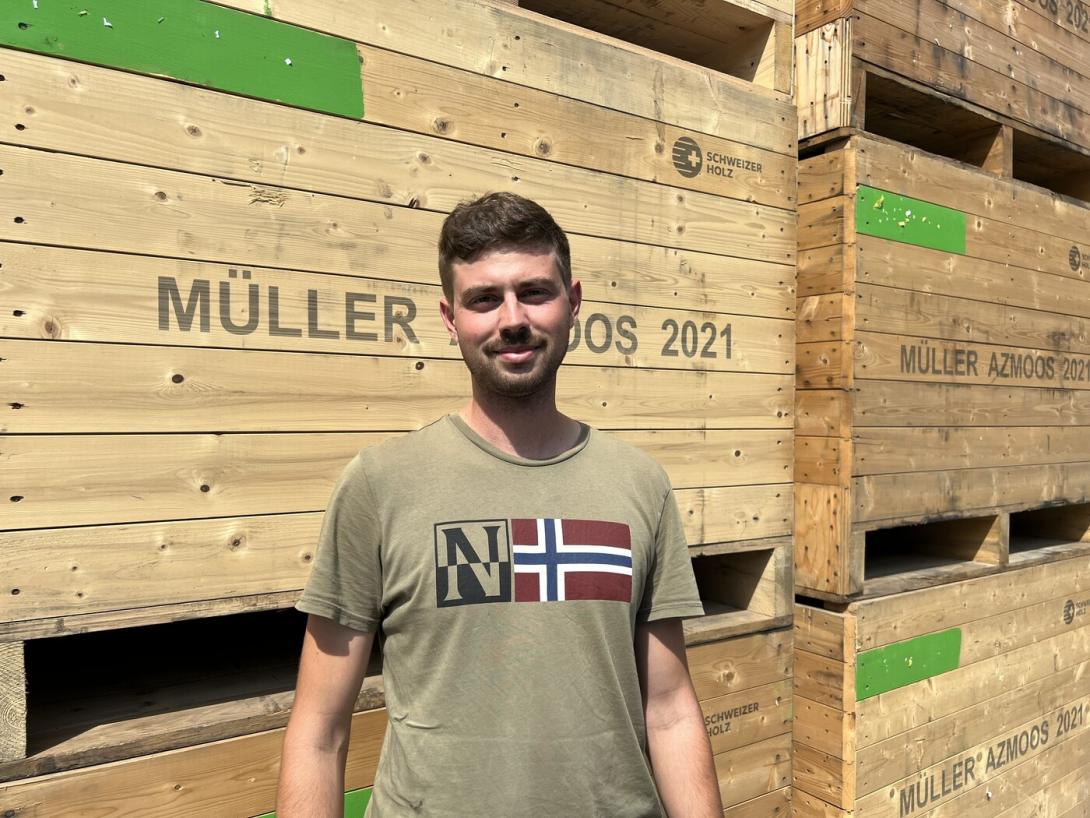 Clemens Brunnschweiler: «Die Arbeit mit den Maschinen hat mir schon immer viel Spass gemacht!»