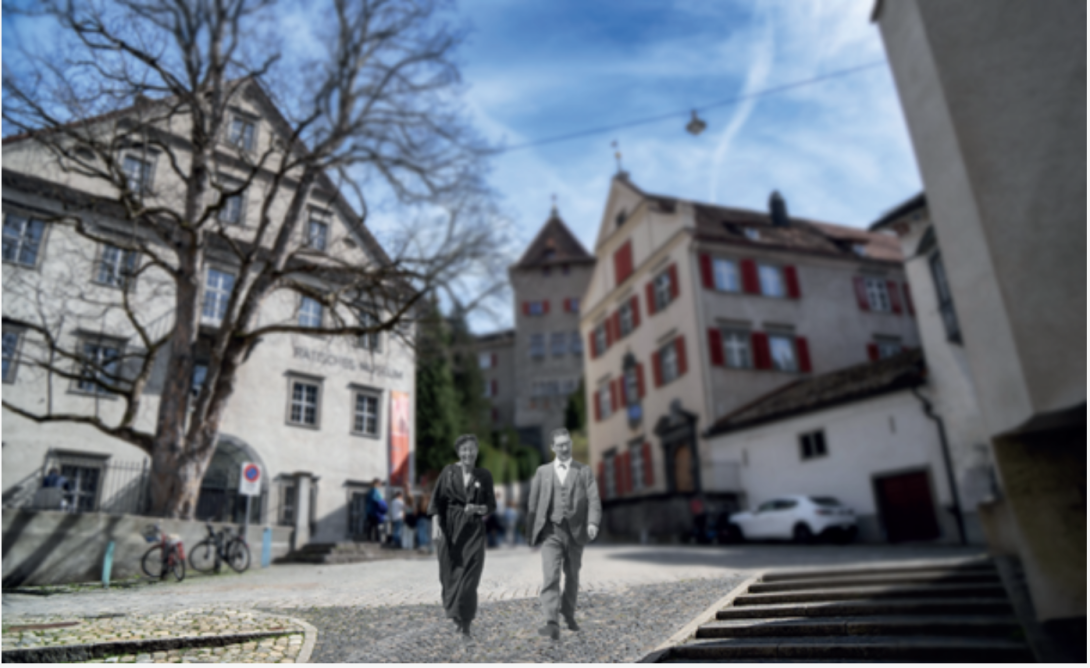 Ein Platz wird getauft