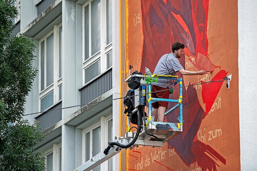 Erlebe Graffiti Kunst in Chur