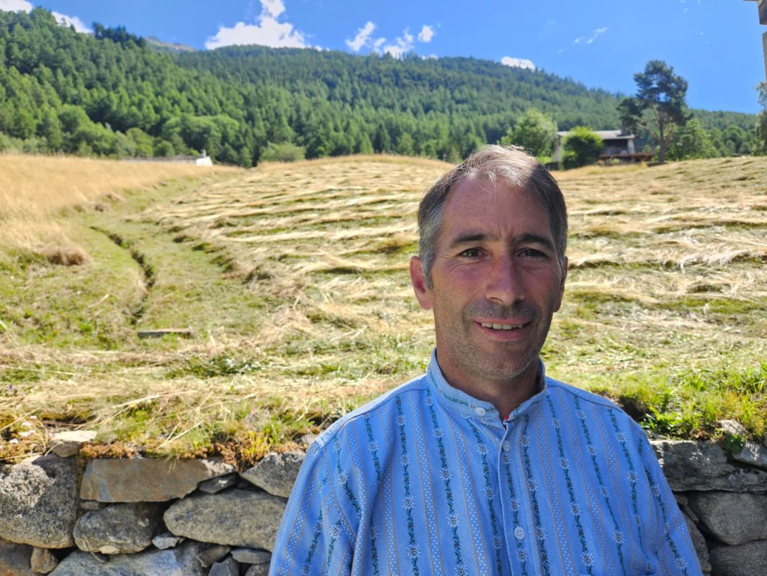 Vom Pöstler zum Landwirten: Nadir Pedretti erzählt von seinem Alltag als Bergbauer in Viano